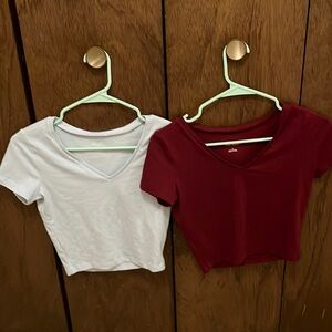 Target, size small, two shirts